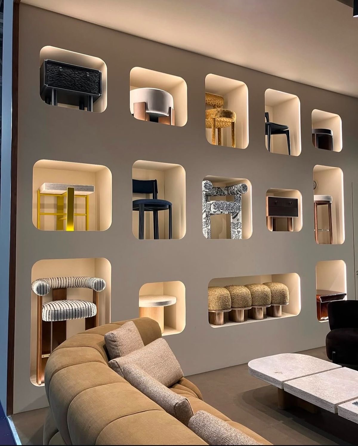 Seating selection for our clients