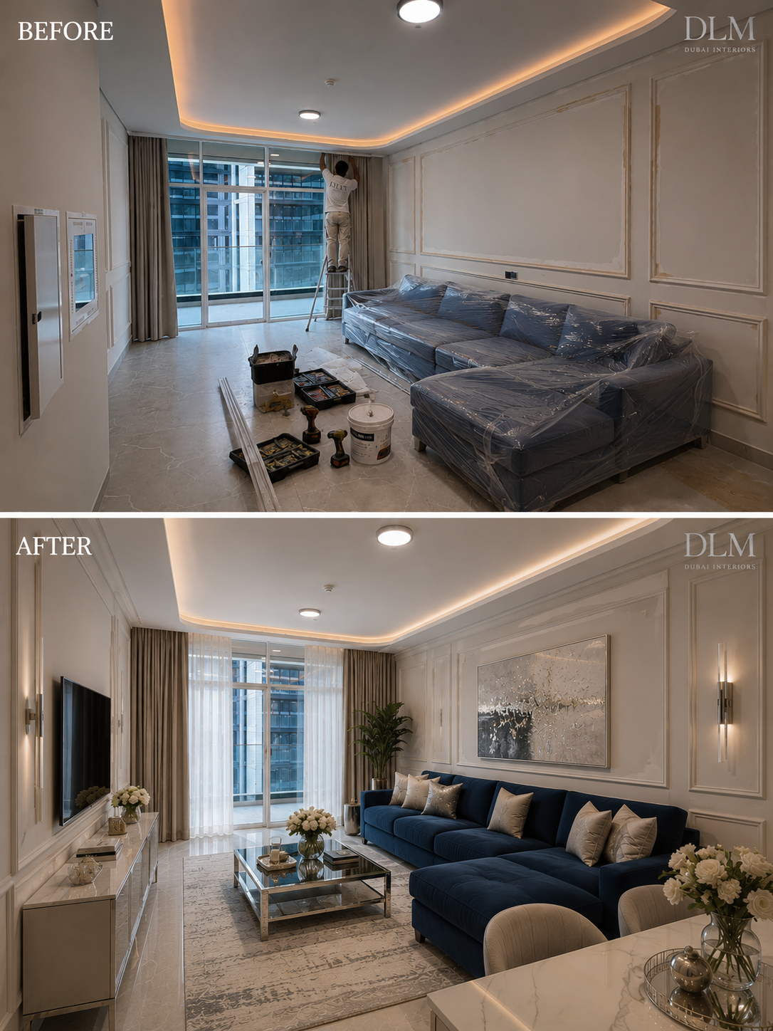 Before/after